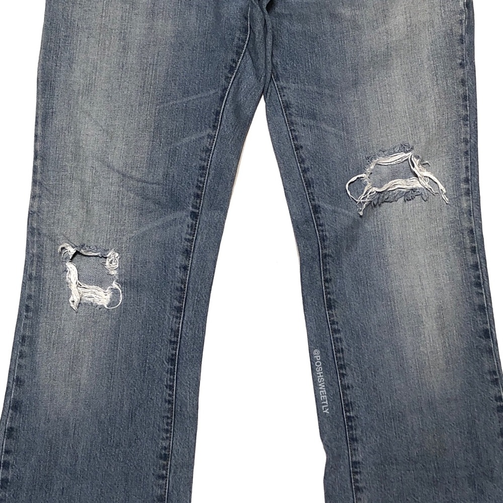 Zara TRF Distressed Boyfriend Jeans - Picture 2 of 8